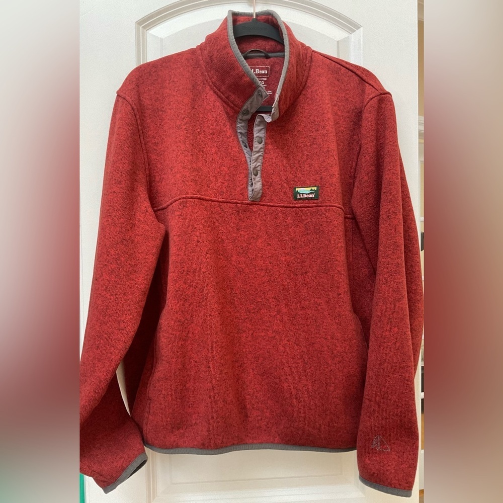 Men's L.L.Bean Sweater Fleece Pullover